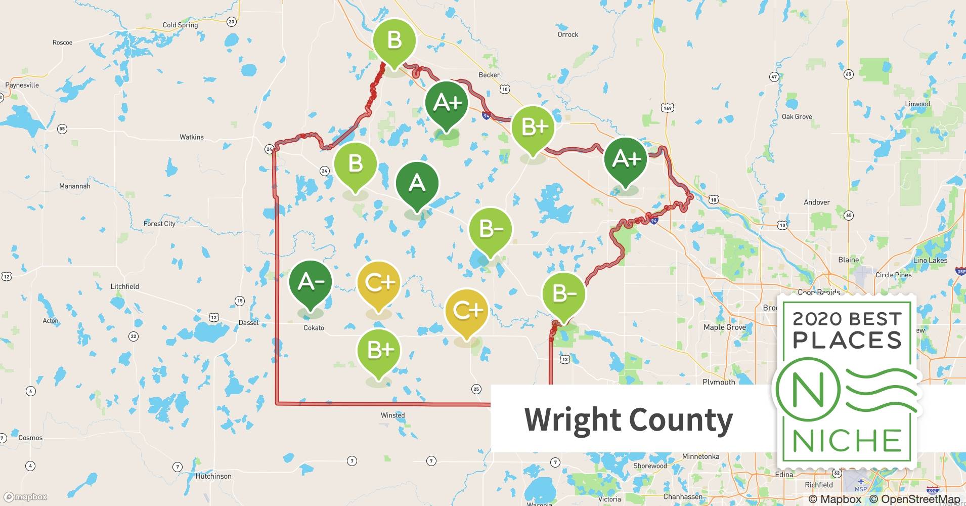 2020 Best Places to Live in Wright County, MN Niche