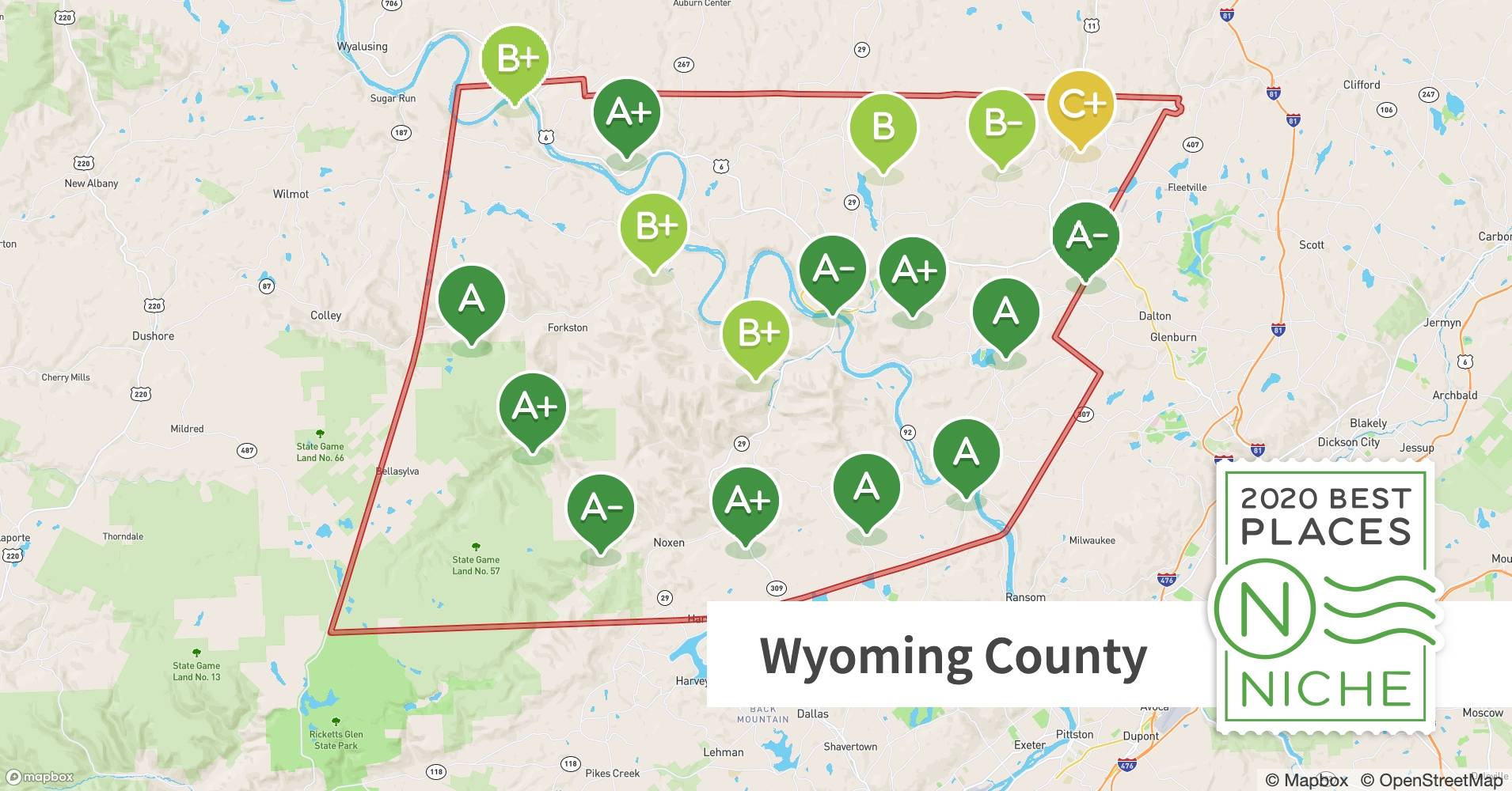 2020 Best Places to Live in Wyoming County, PA Niche