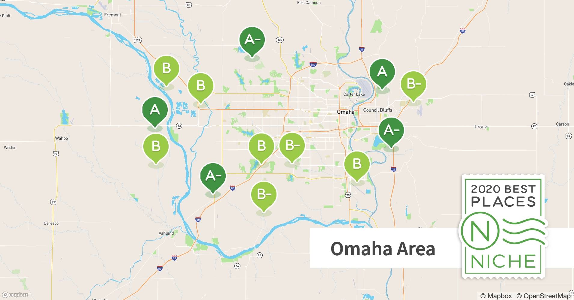 Omaha Neighborhoods Map