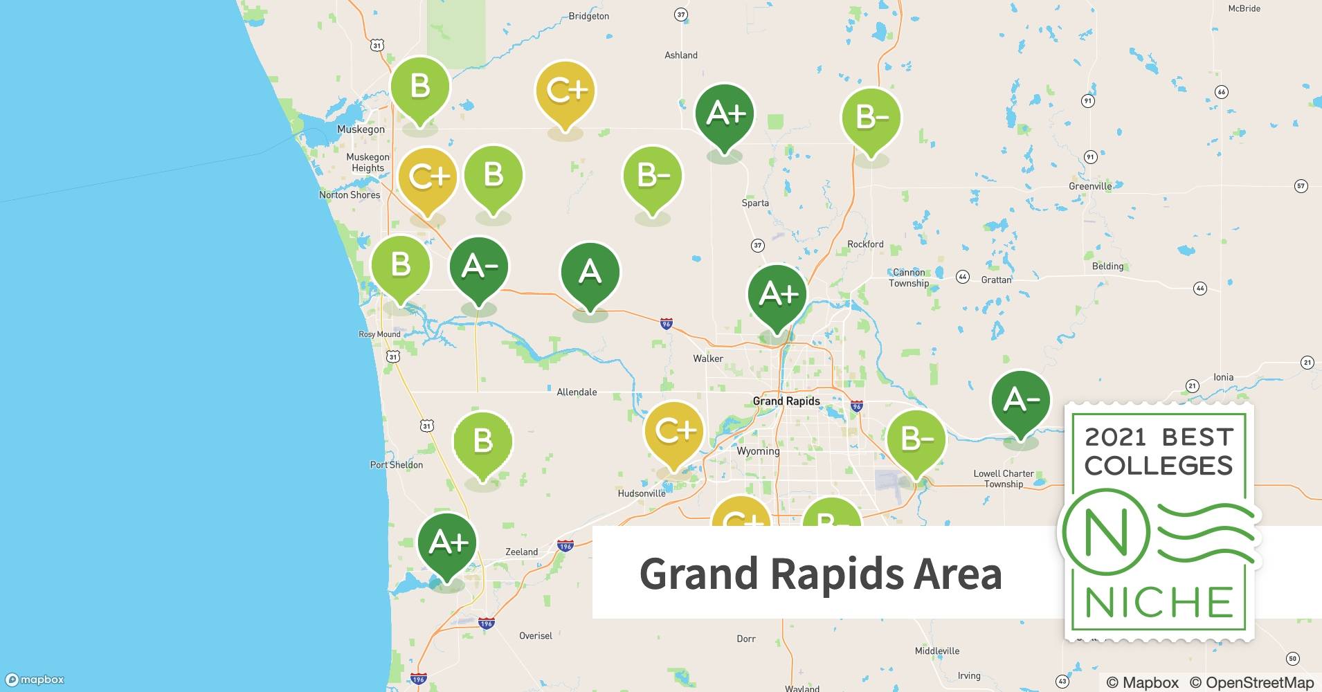 2021 Best Colleges in Grand Rapids Area Niche
