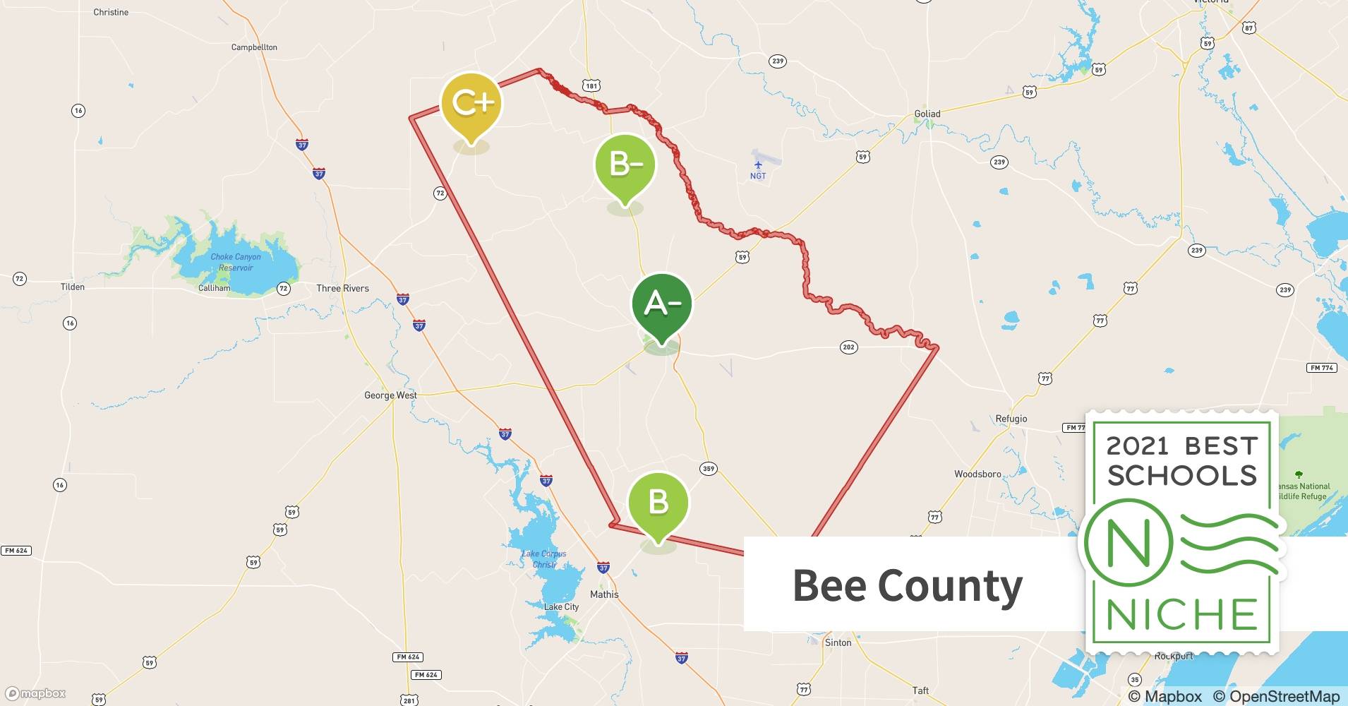 2021 Safest School Districts in Bee County, TX Niche