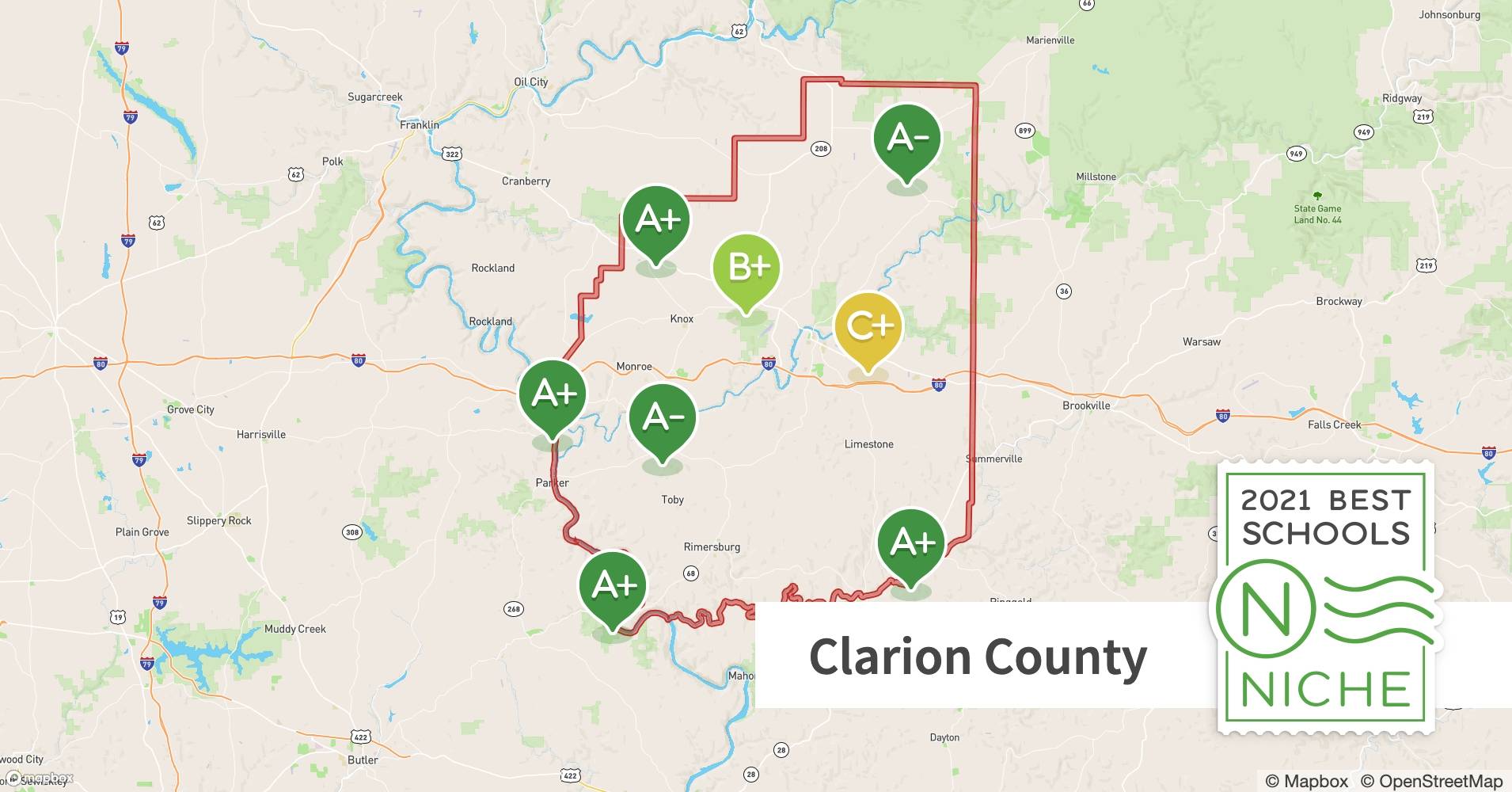 School Districts in Clarion County, PA Niche