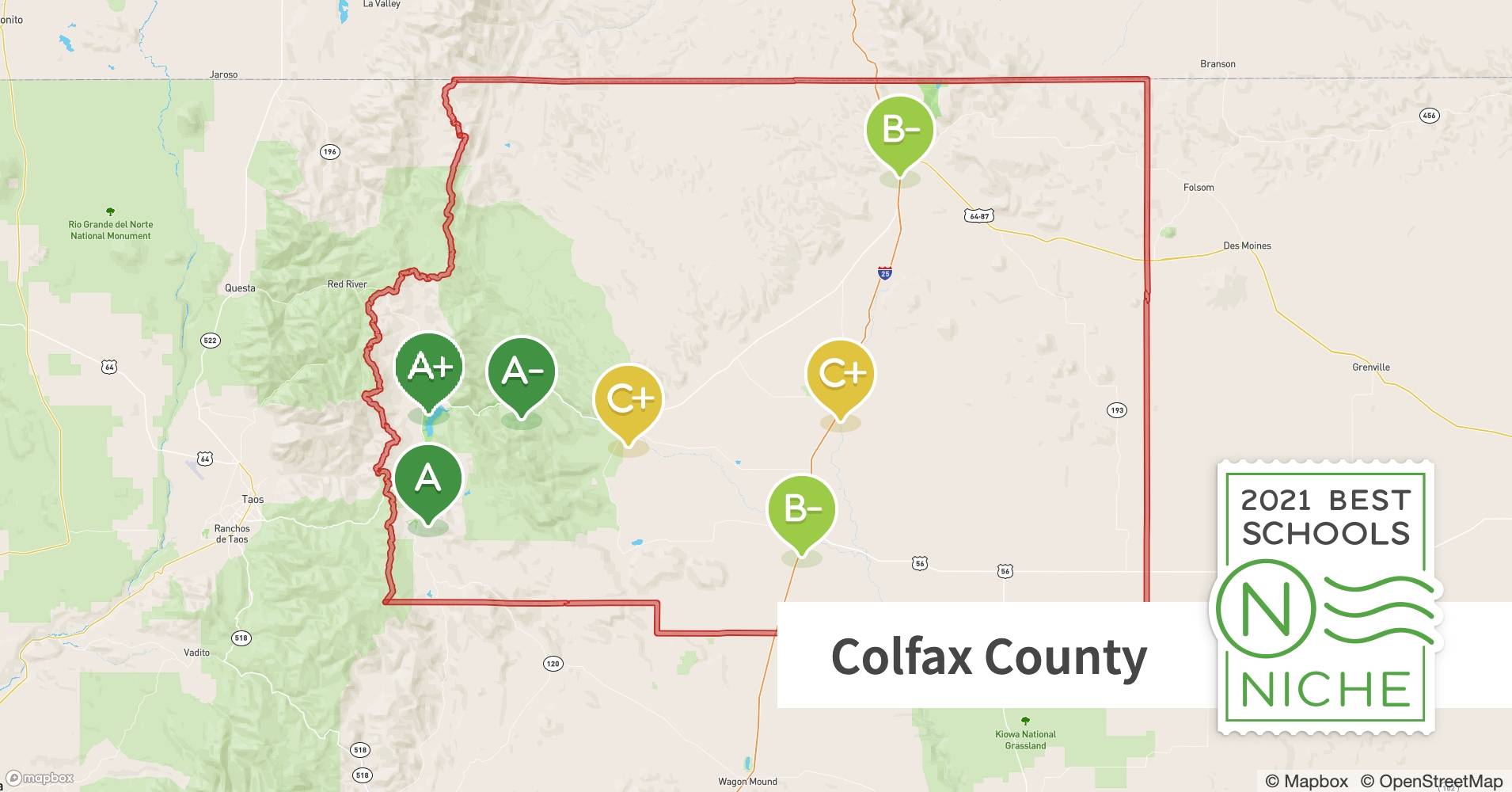 School Districts in Colfax County, NM Niche