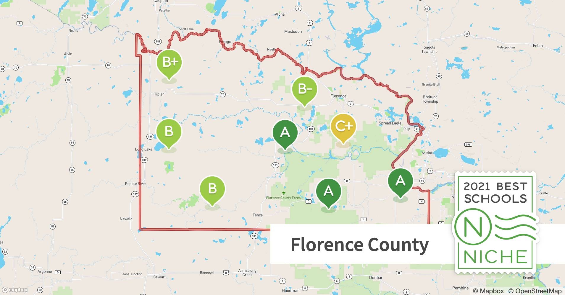 2021 Most Diverse Private Schools in Florence County, WI Niche