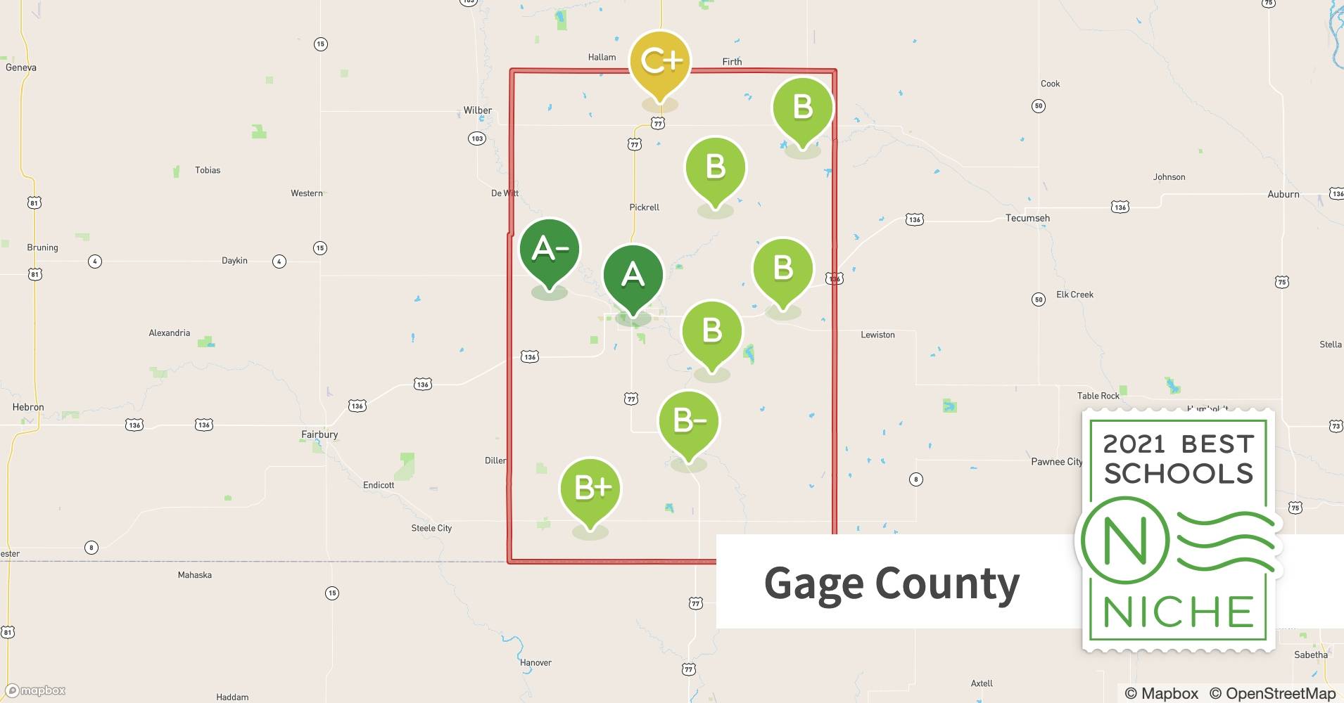 School Districts in Gage County, NE Niche