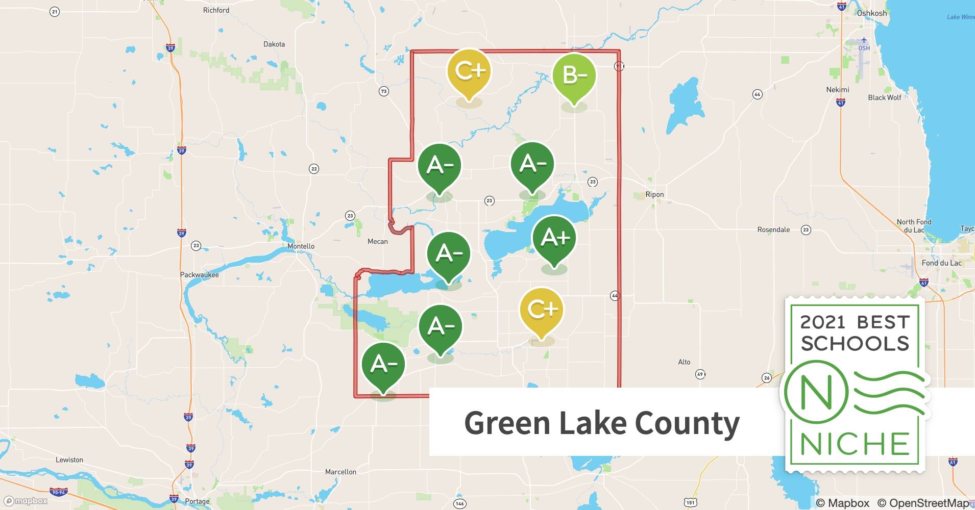 School Districts in Green Lake County, WI Niche