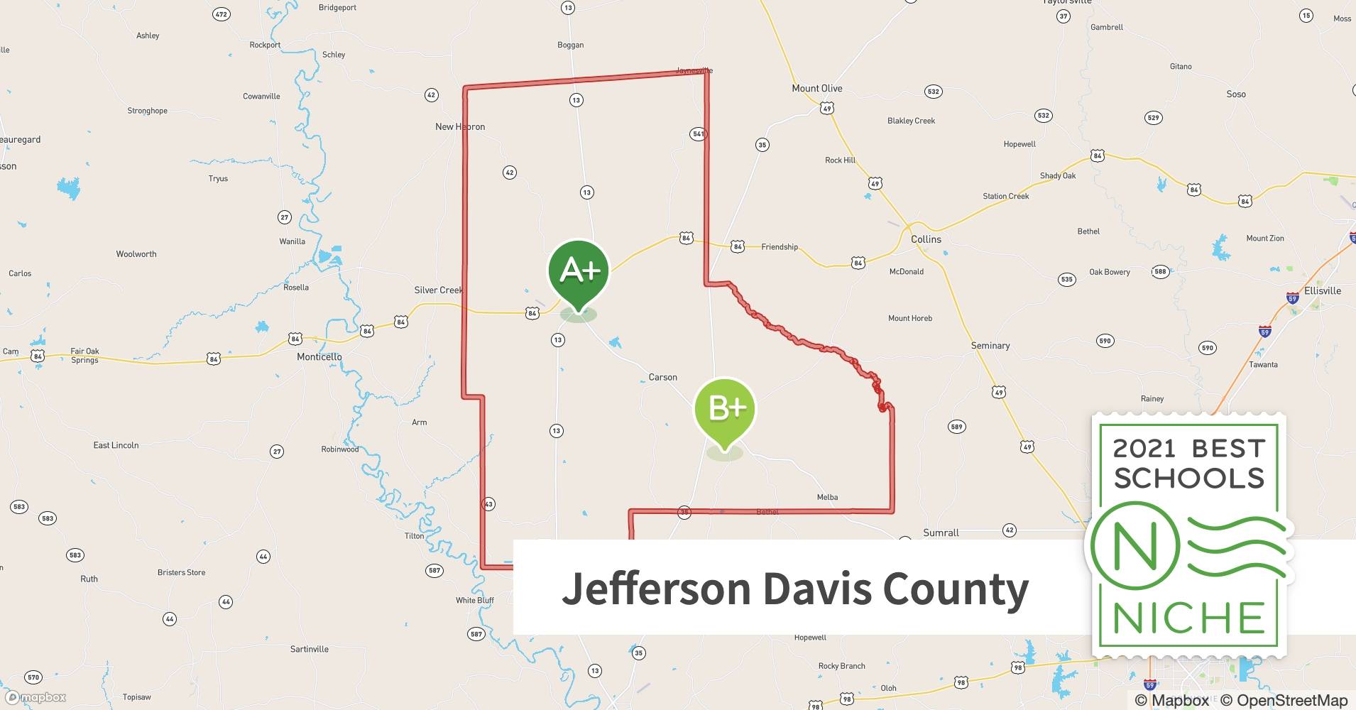 K12 Schools in Jefferson Davis County, MS Niche