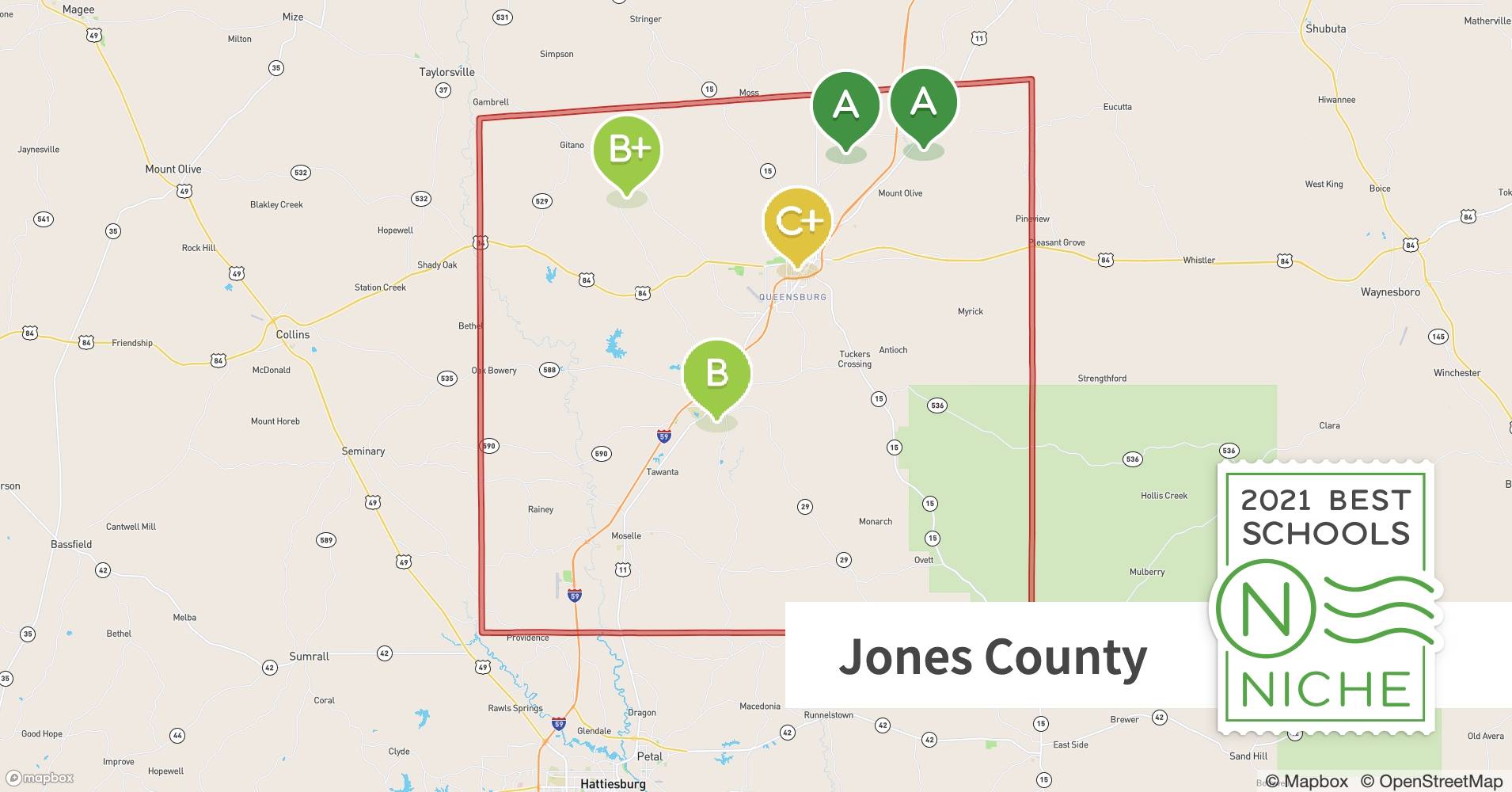 Middle Schools In Jones County MS Niche