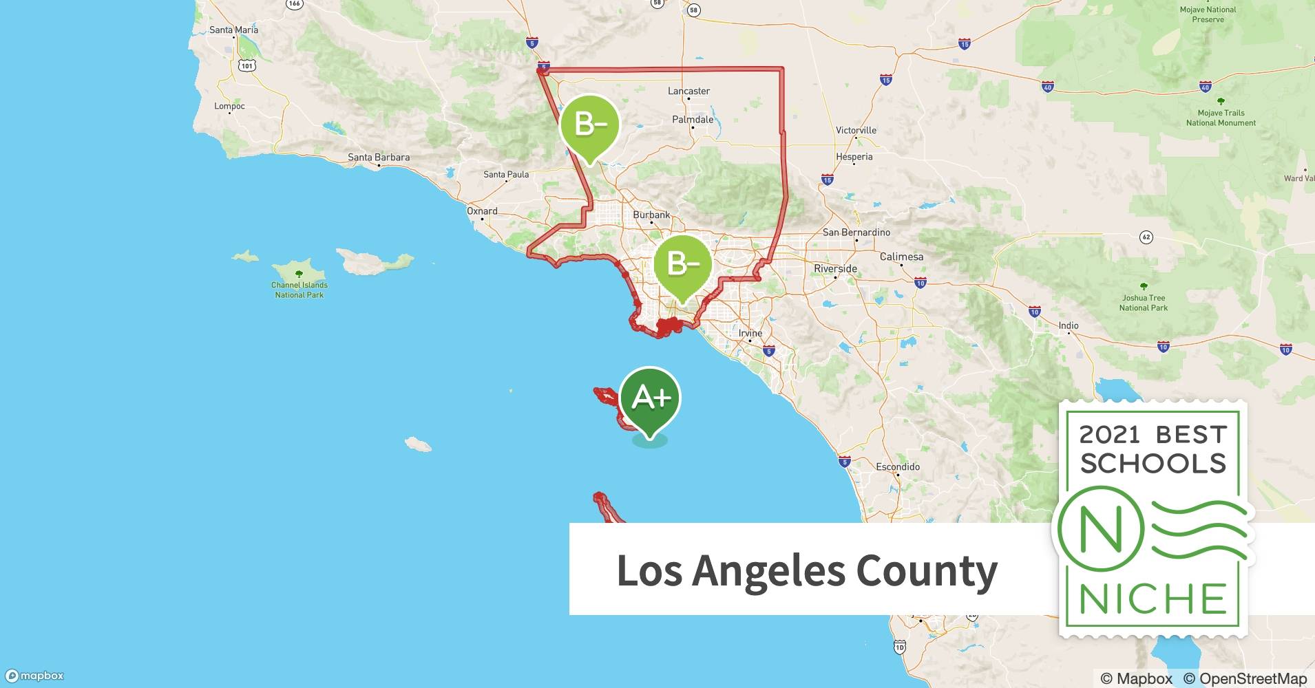 School Districts in Los Angeles County, CA - Niche