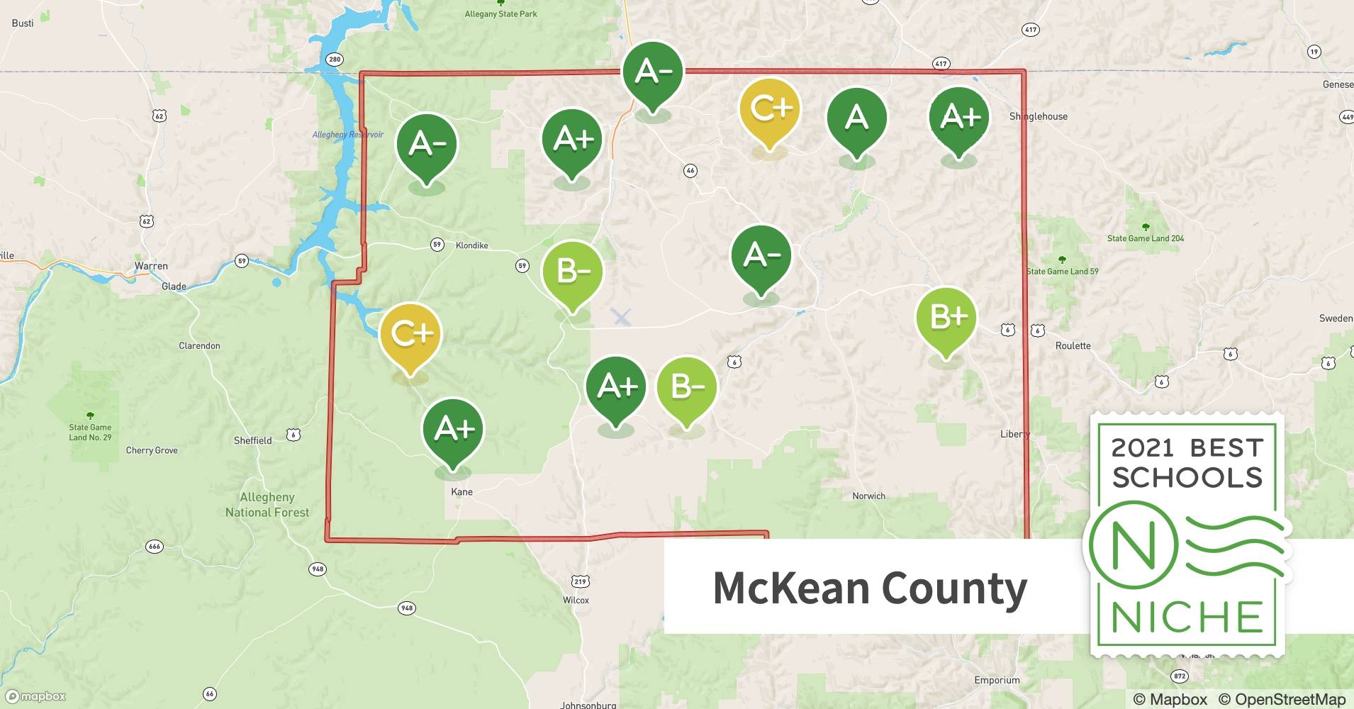 School Districts in McKean County, PA Niche