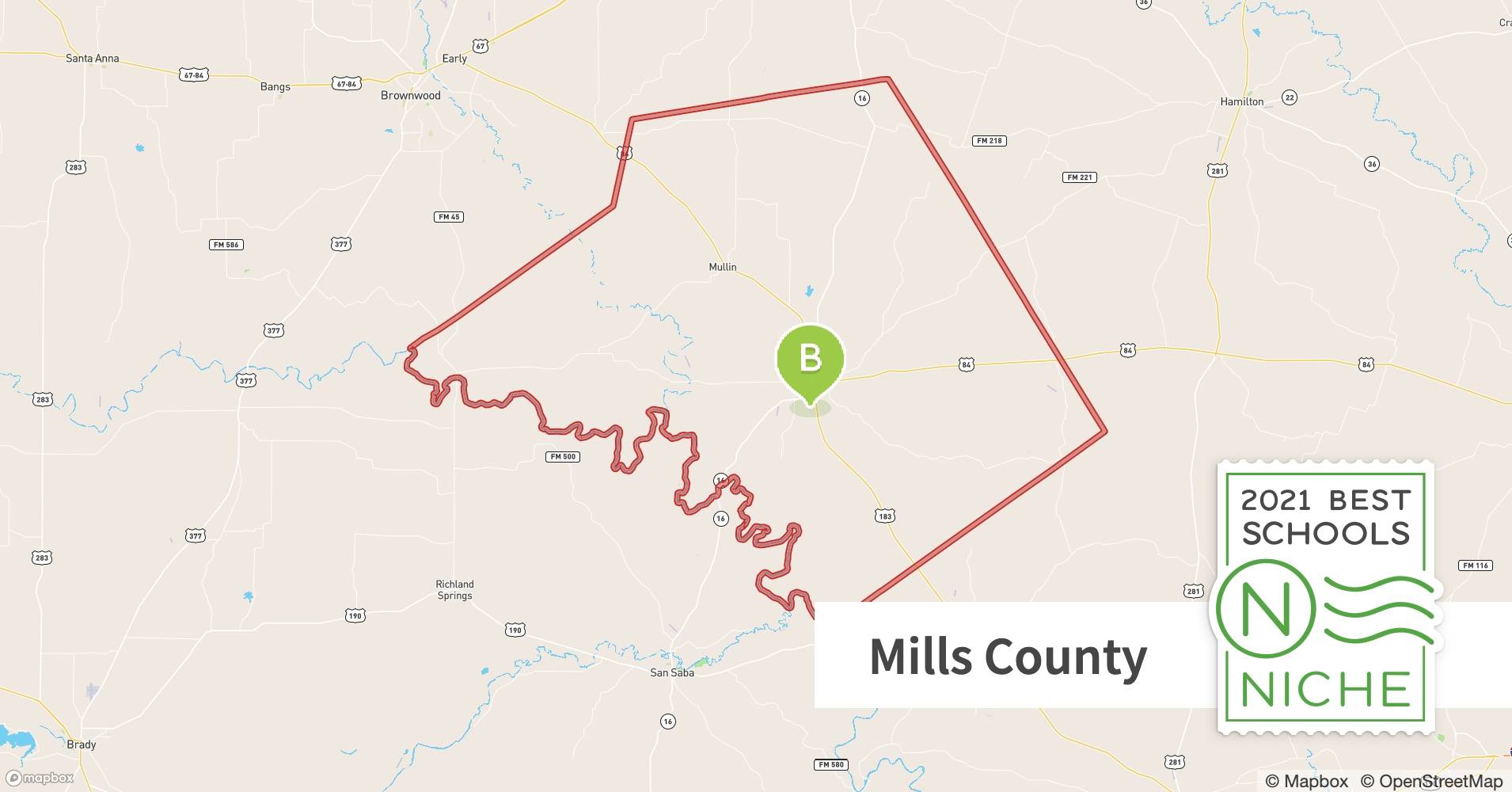 Compare 2021 Schools with Special Education Programs in Mills County