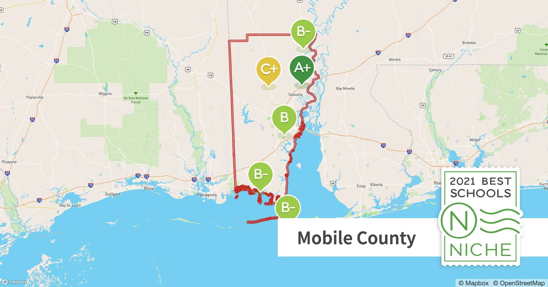 School Districts In Mobile County AL Niche School Districts In Mobile County AL Niche