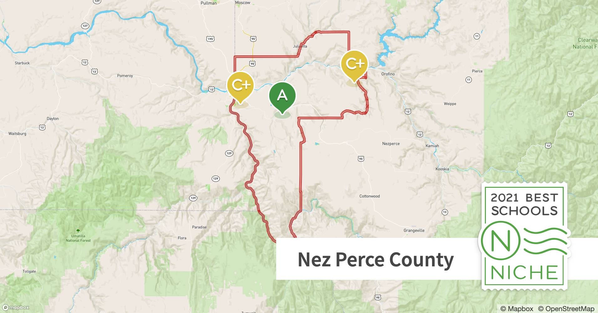 K12 Schools in Nez Perce County, ID Niche