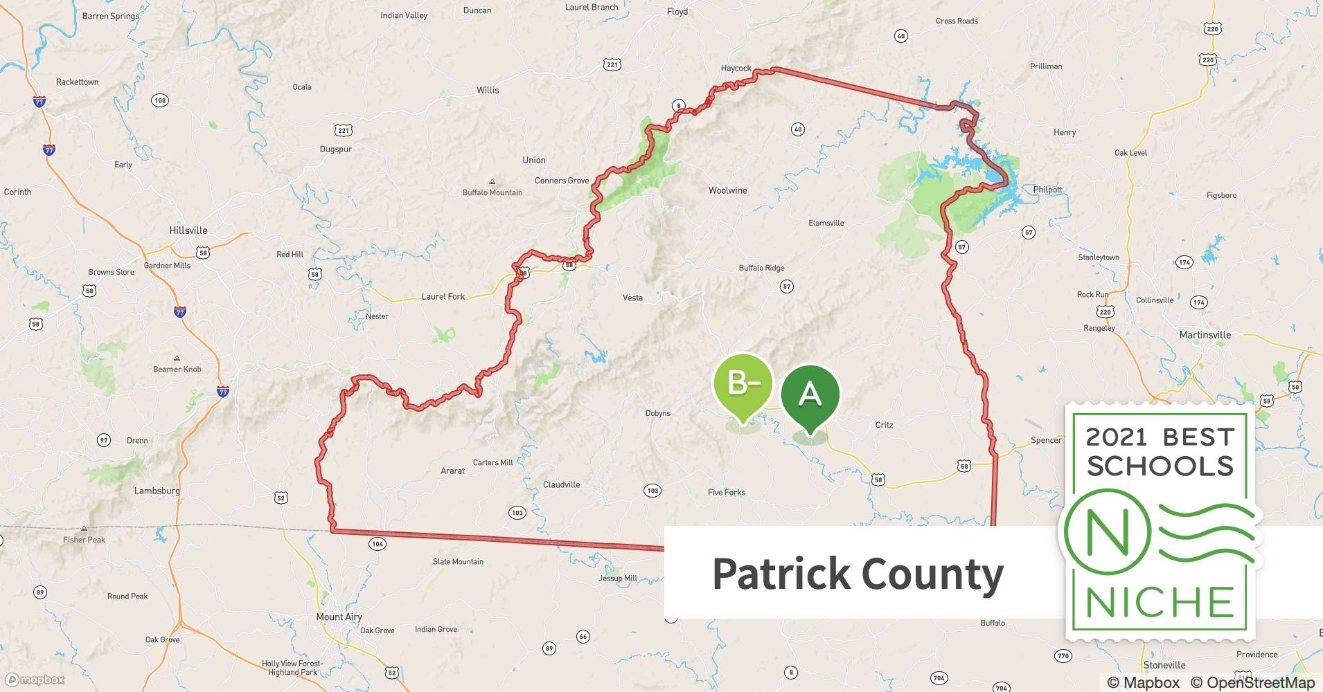 2021 Most Diverse Public Middle Schools in Patrick County, VA Niche