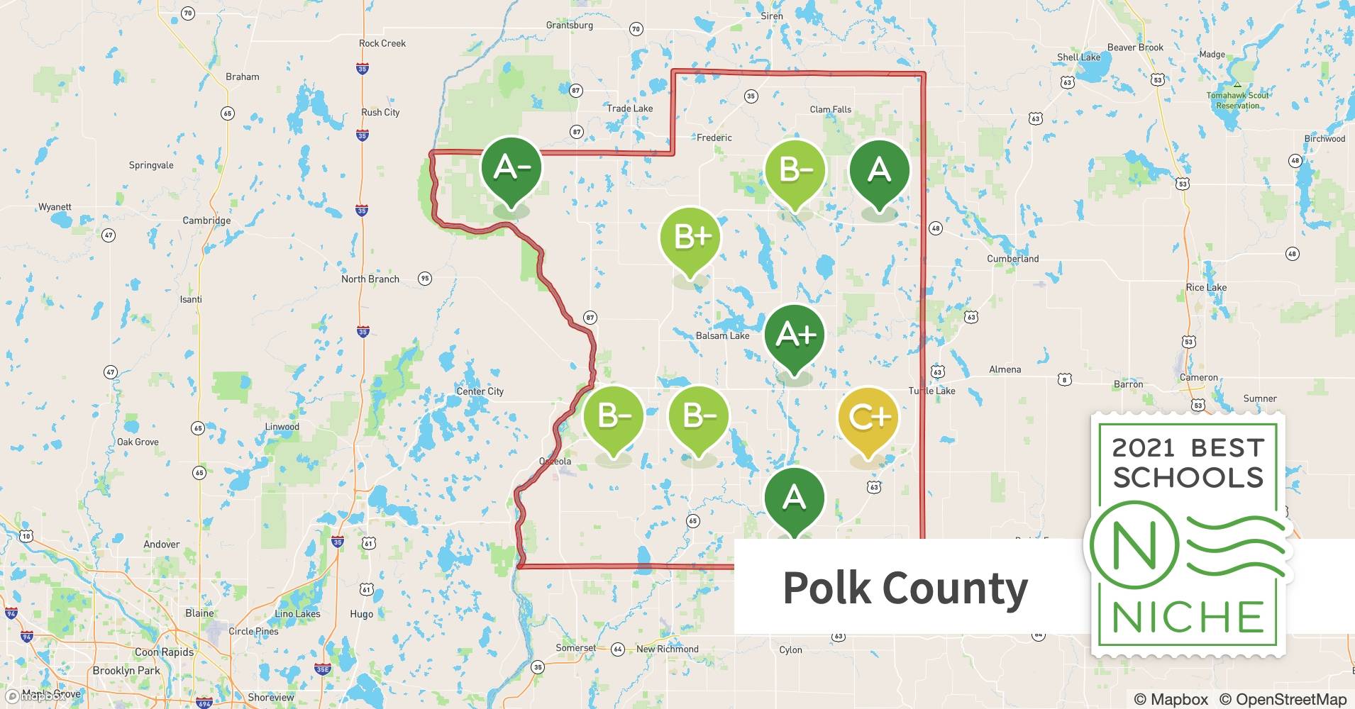 School Districts in Polk County, WI Niche