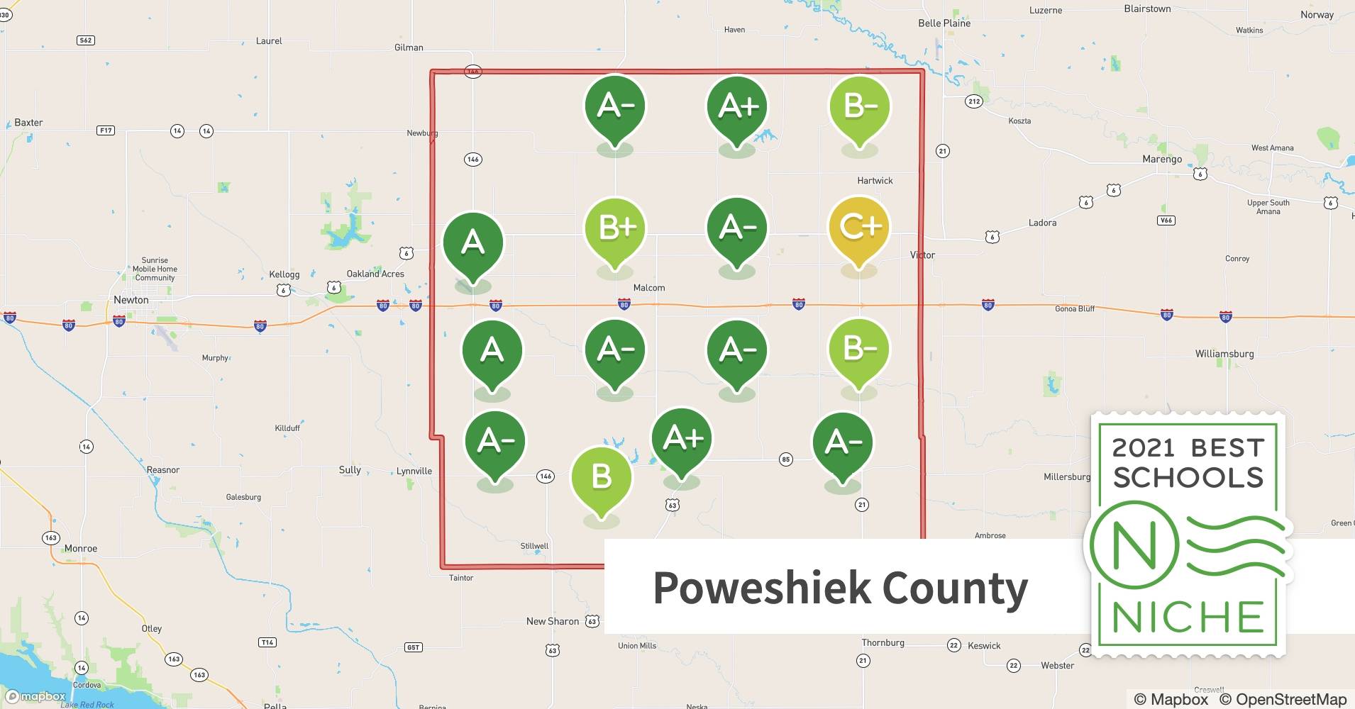 School Districts in Poweshiek County, IA Niche
