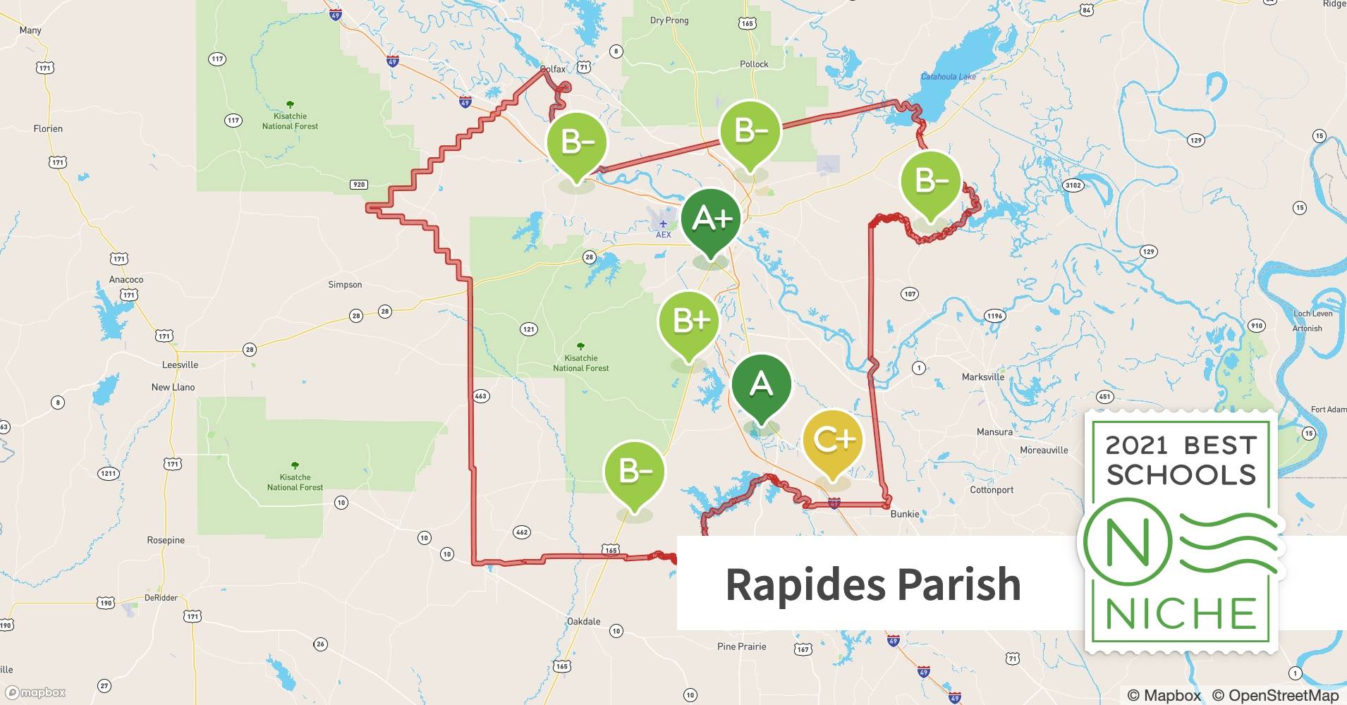 K12 Schools in Rapides Parish, LA Niche