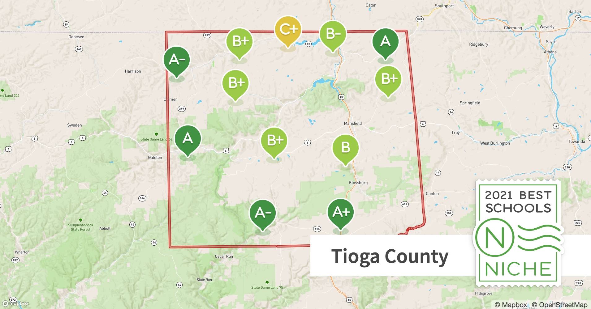 School Districts in Tioga County, PA Niche