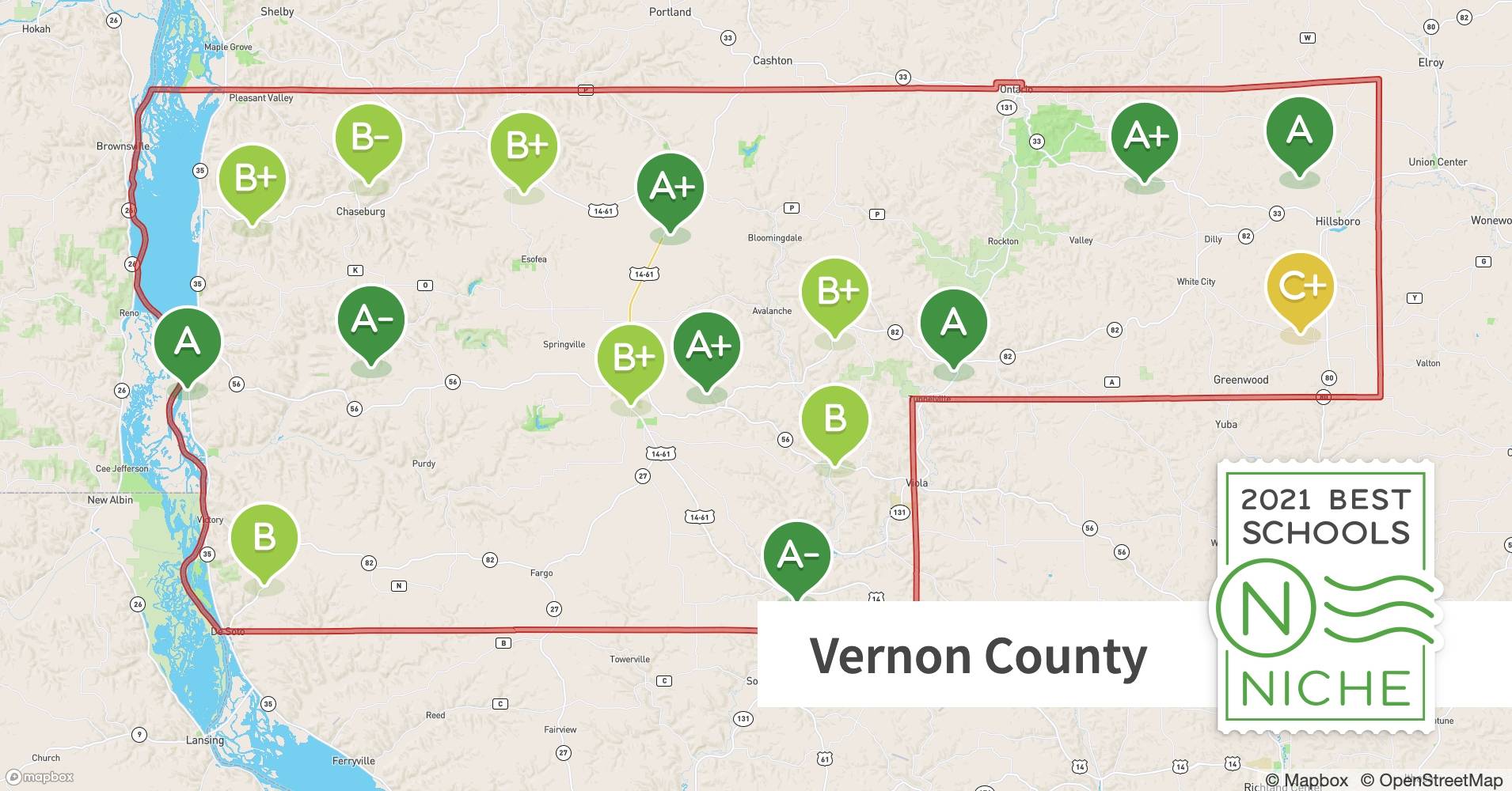 School Districts in Vernon County, WI Niche