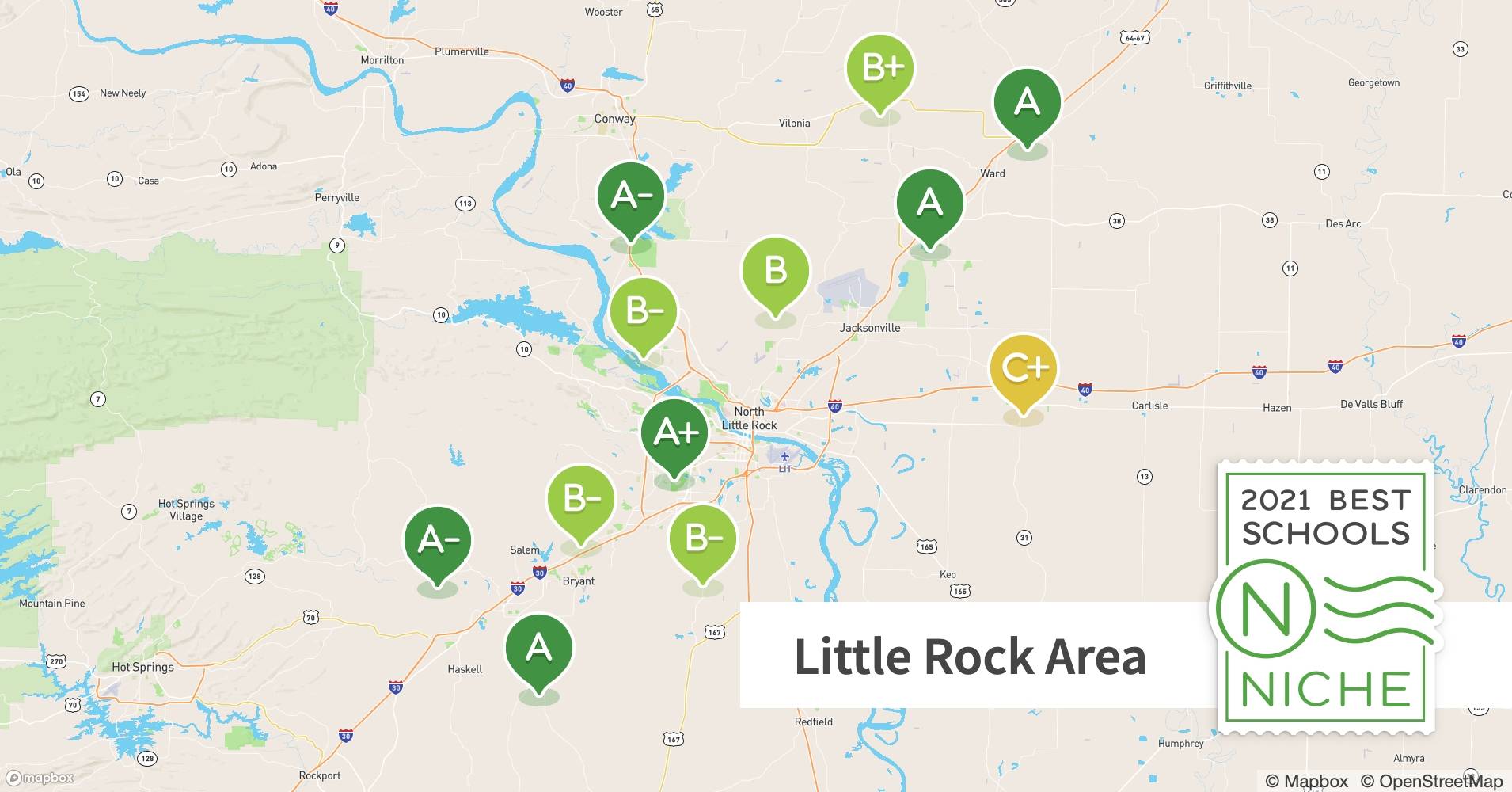 2021 Best School Districts in the Little Rock Area Niche