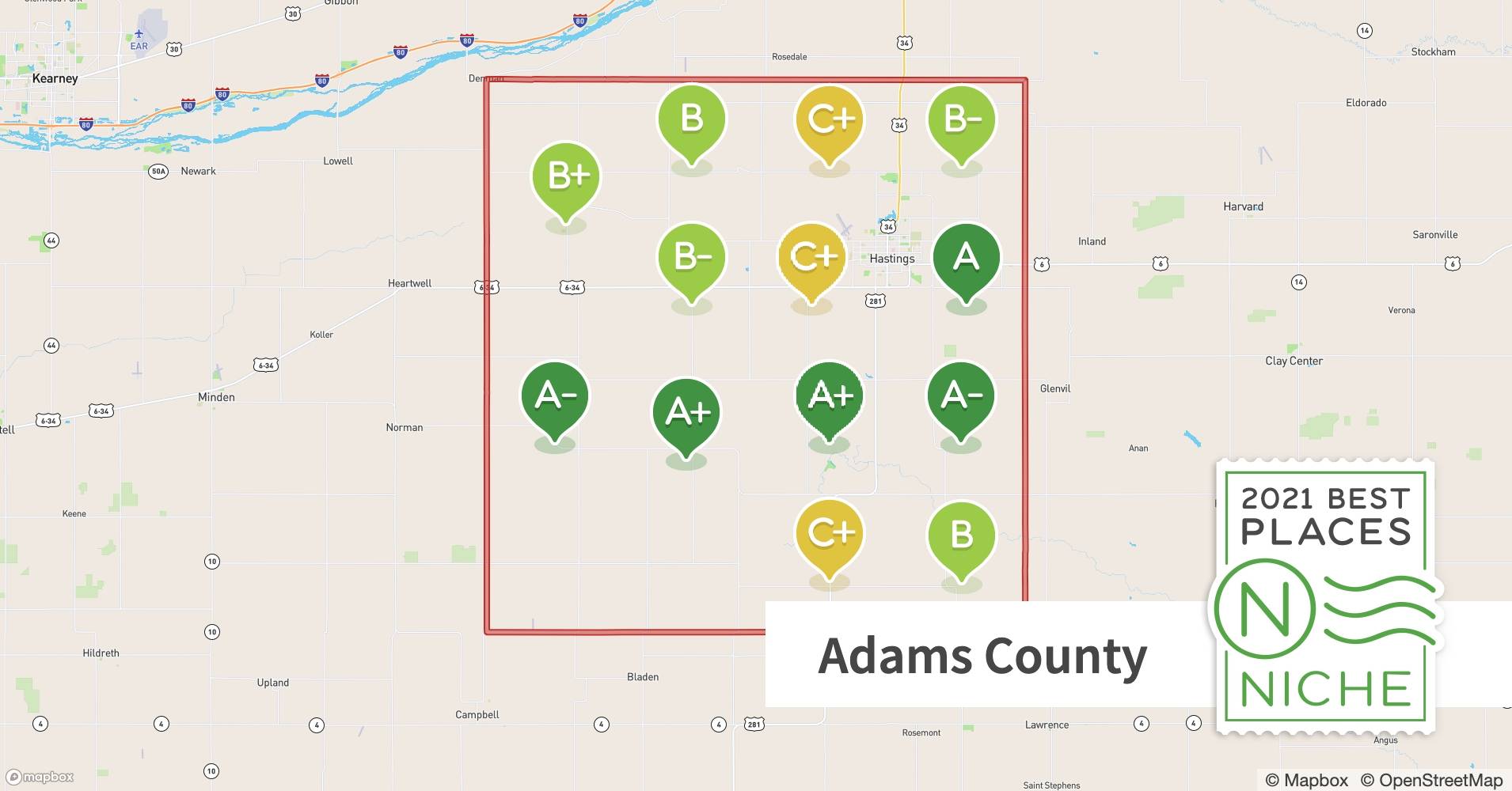 2021 Best Places to Live in Adams County, NE Niche