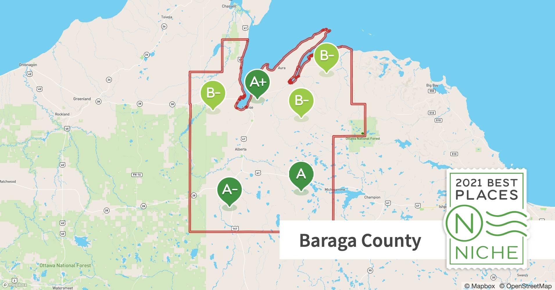 2021 Best Places to Live in Baraga County, MI Niche
