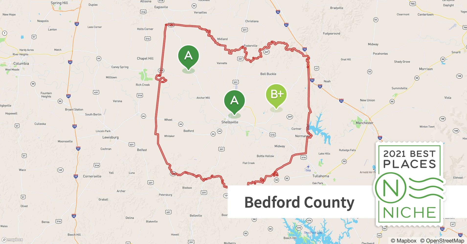 2021 Best Places to Live in Bedford County, TN Niche