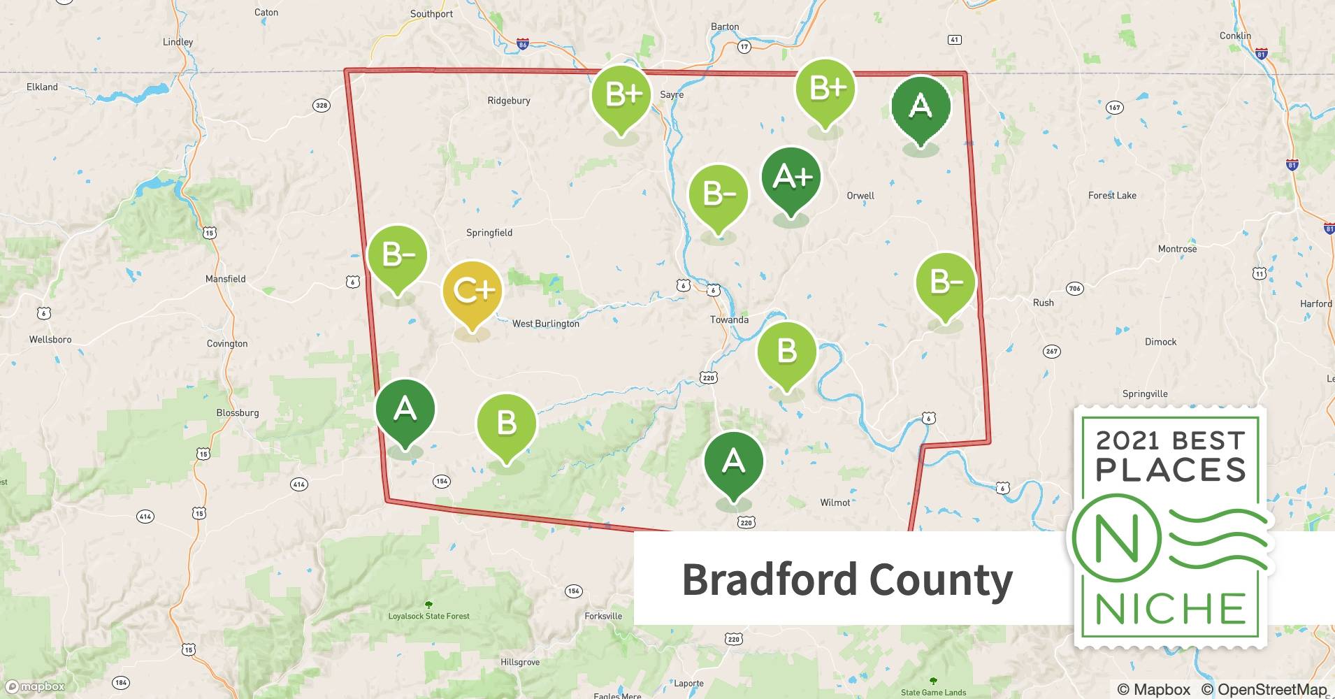 2021 Best Places to Live in Bradford County, PA Niche
