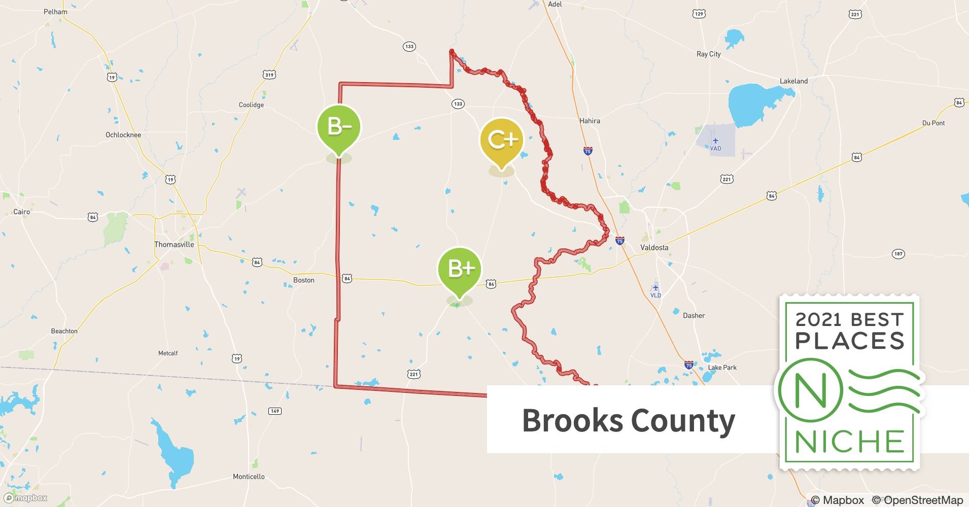 2021 Safe Places to Live in Brooks County, GA Niche