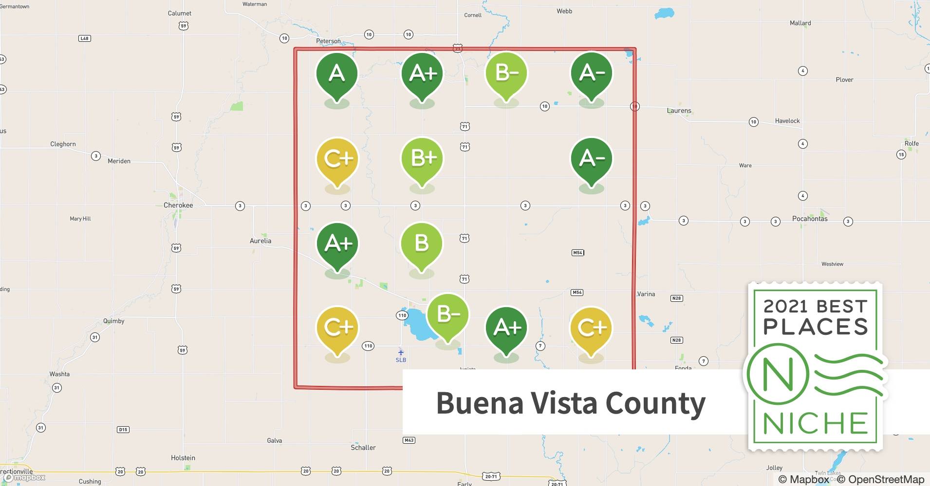 2021 Places with the Best Public Schools in Buena Vista County, IA Niche
