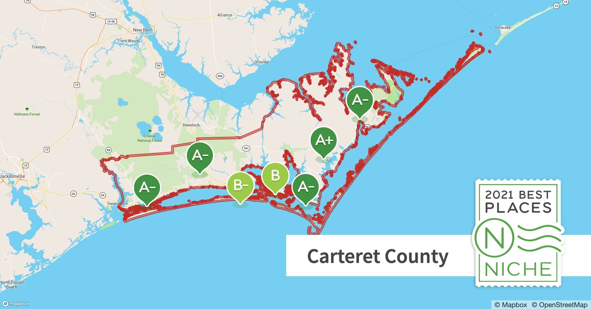 2021 Best Places to Retire in Carteret County, NC Niche