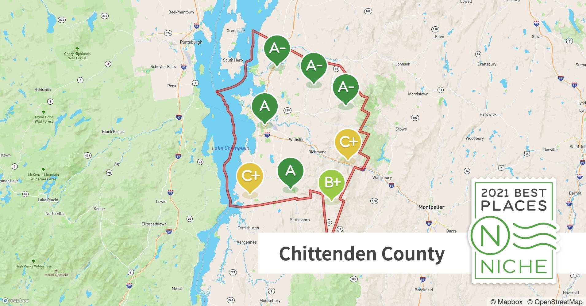 2021 Best Places to Live in Chittenden County, VT Niche