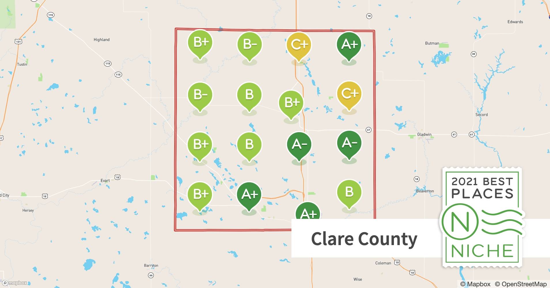 2021 Best Places to Live in Clare County, MI Niche
