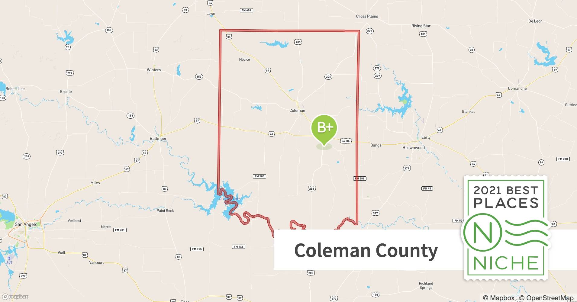 2021 Best Places to Live in Coleman County, TX Niche