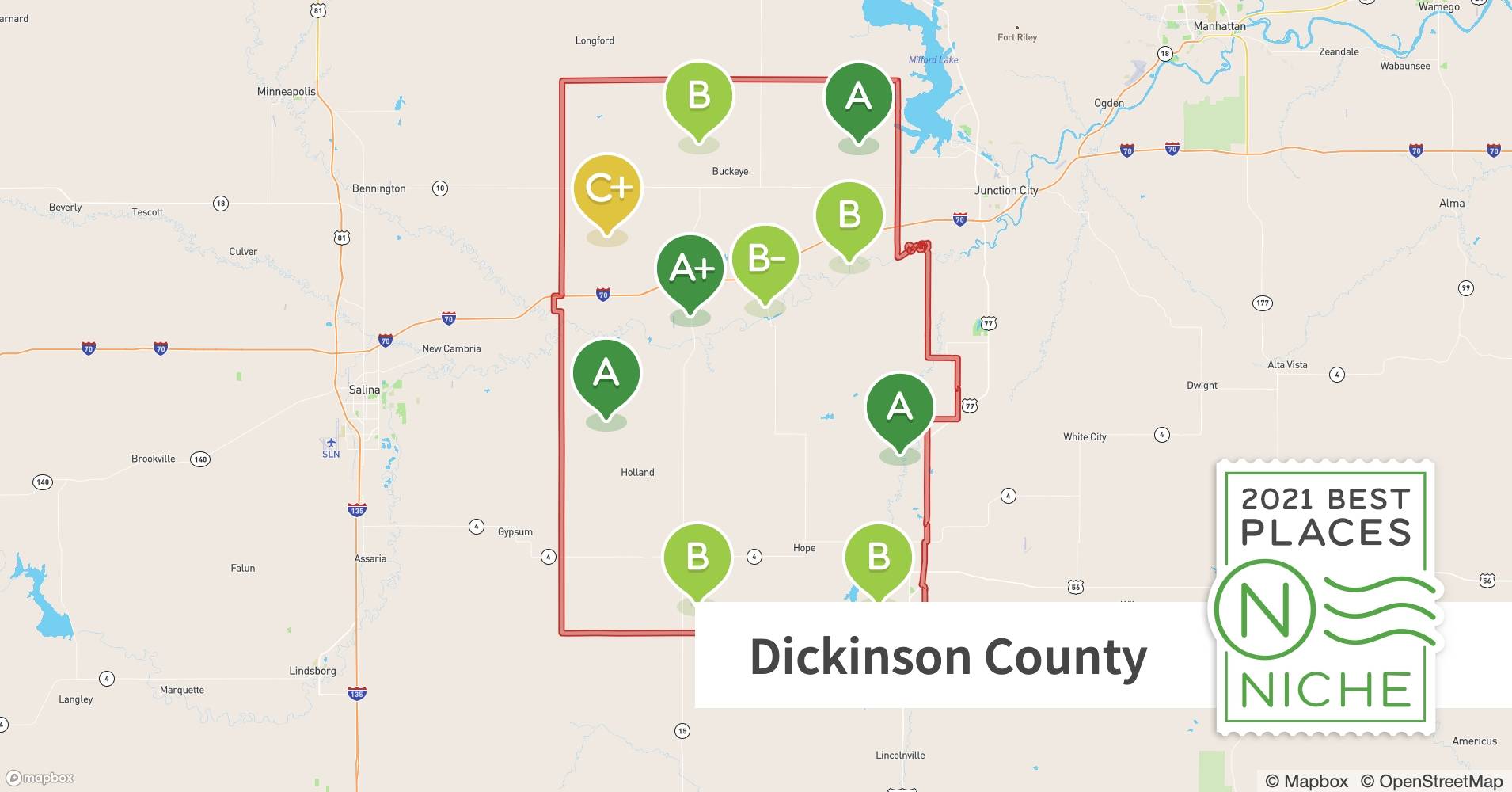 2021 Best Places to Raise a Family in Dickinson County, KS Niche