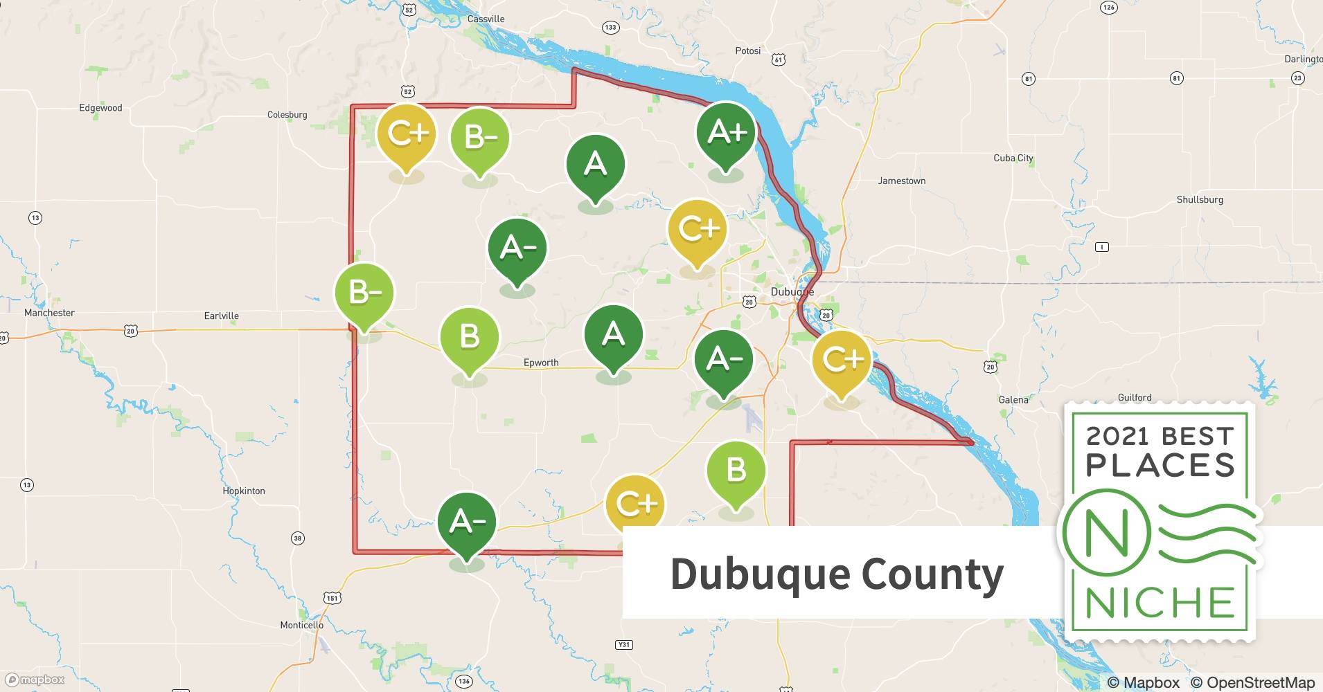 2021 Best Places to Live in Dubuque County, IA Niche