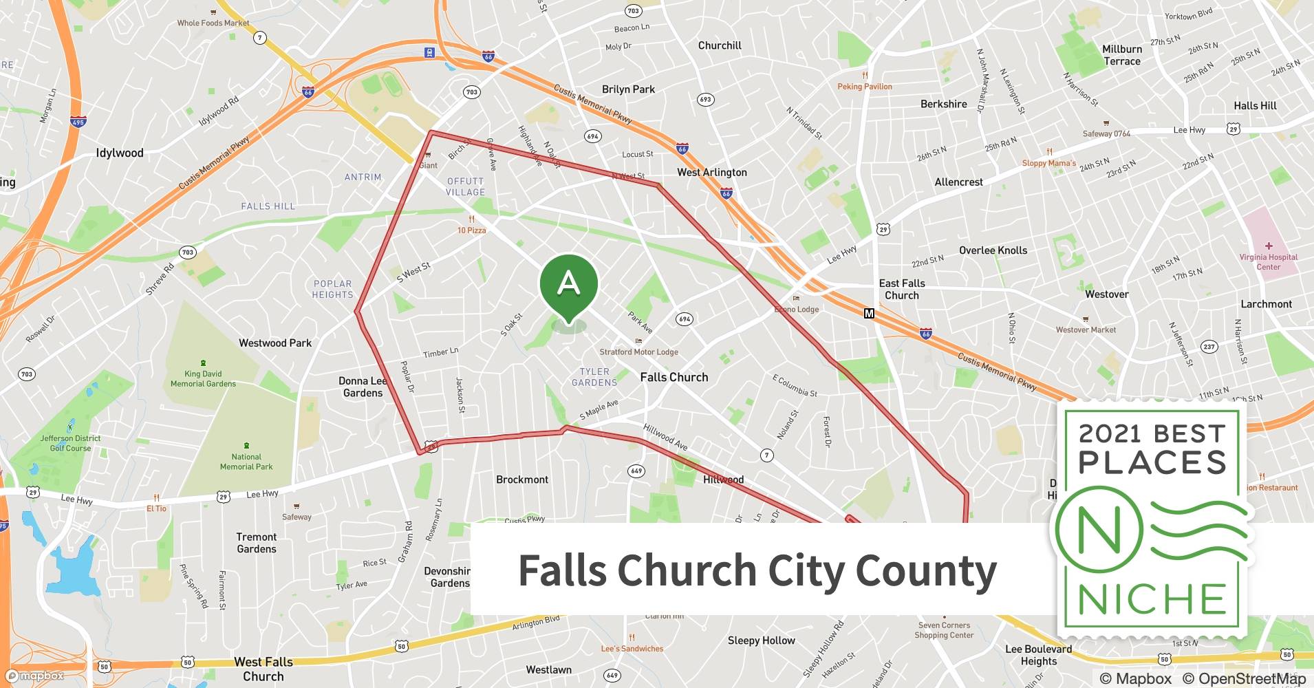 2021 Best ZIP Codes to Buy a House in Falls Church City County, Niche