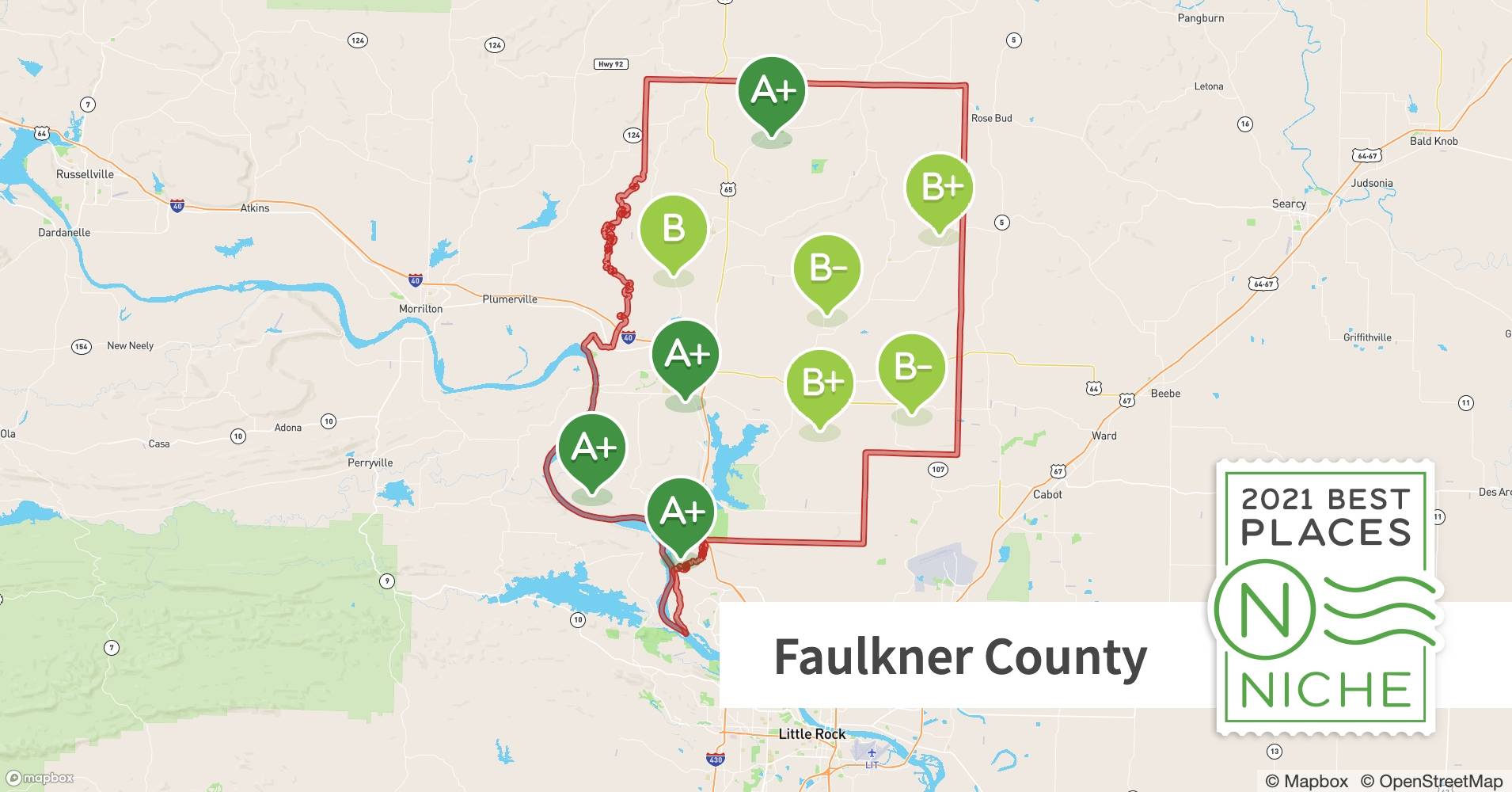 2021 Best Places to Live in Faulkner County, AR Niche
