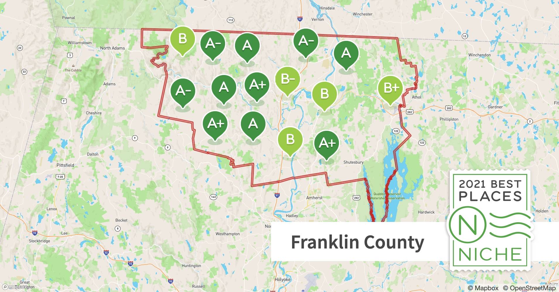 2021 Best Places to Live in Franklin County, MA Niche