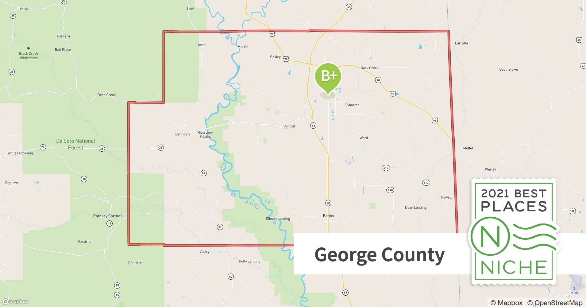 2021 Best Places to Live in County, MS Niche