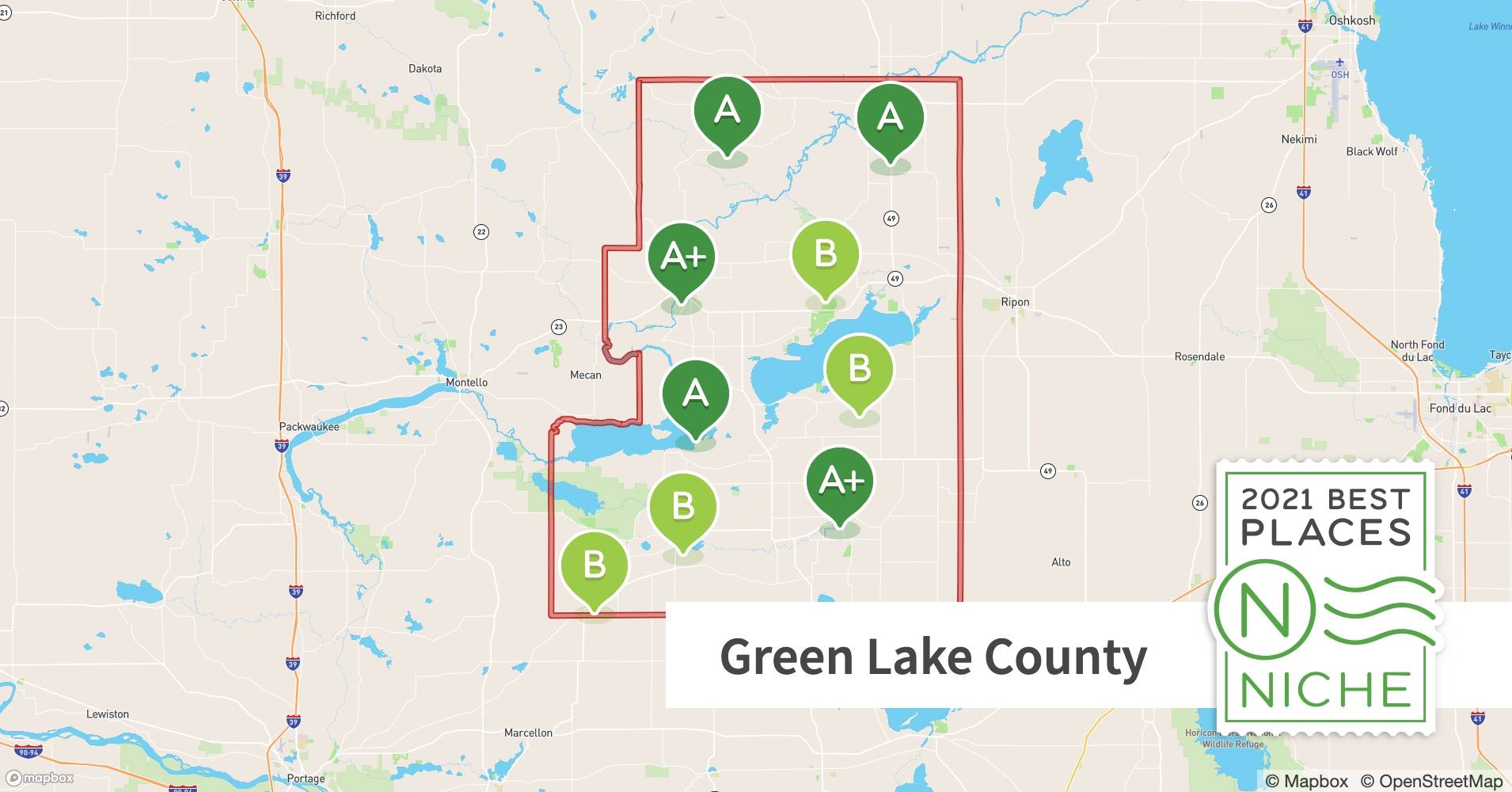 2021 Best Places to Retire in Green Lake County, WI Niche