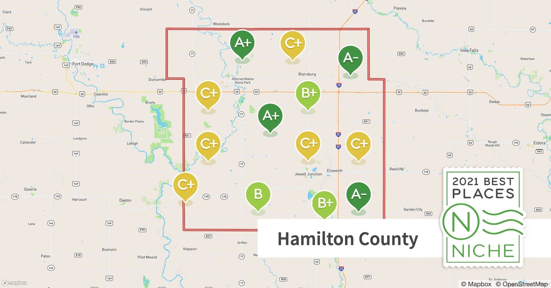 Hamilton County ZIP Codes with the Best Public Schools Niche