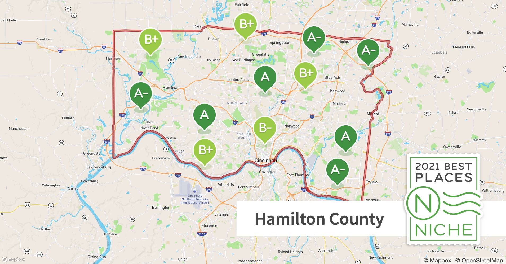 2021 Safe Places to Live in Hamilton County, OH Niche