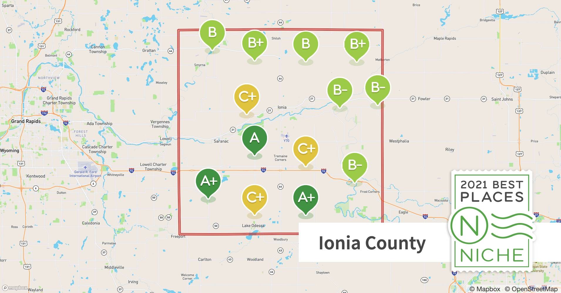2021 Safe Places to Live in Ionia County, MI Niche