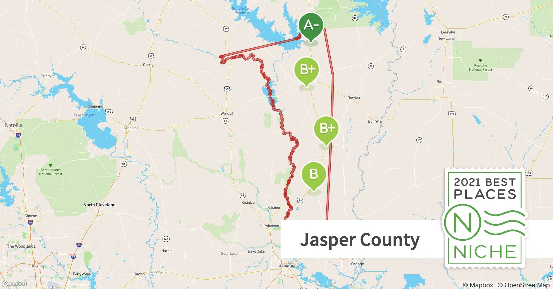 2021 Best Places to Live in Jasper County, TX Niche