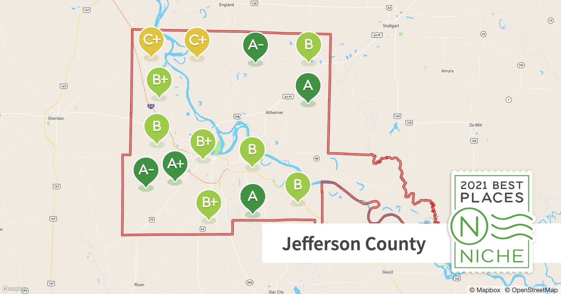 2021 Best Places to Raise a Family in Jefferson County, AR Niche