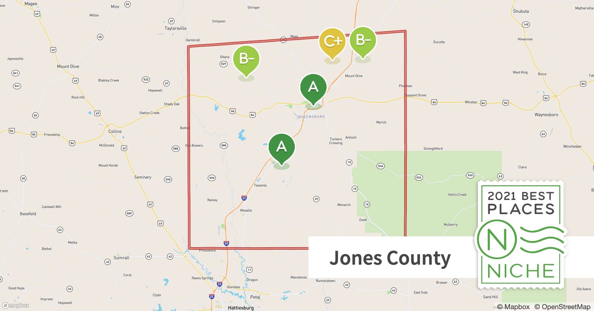 2021 Best Places to Live in Jones County, MS Niche