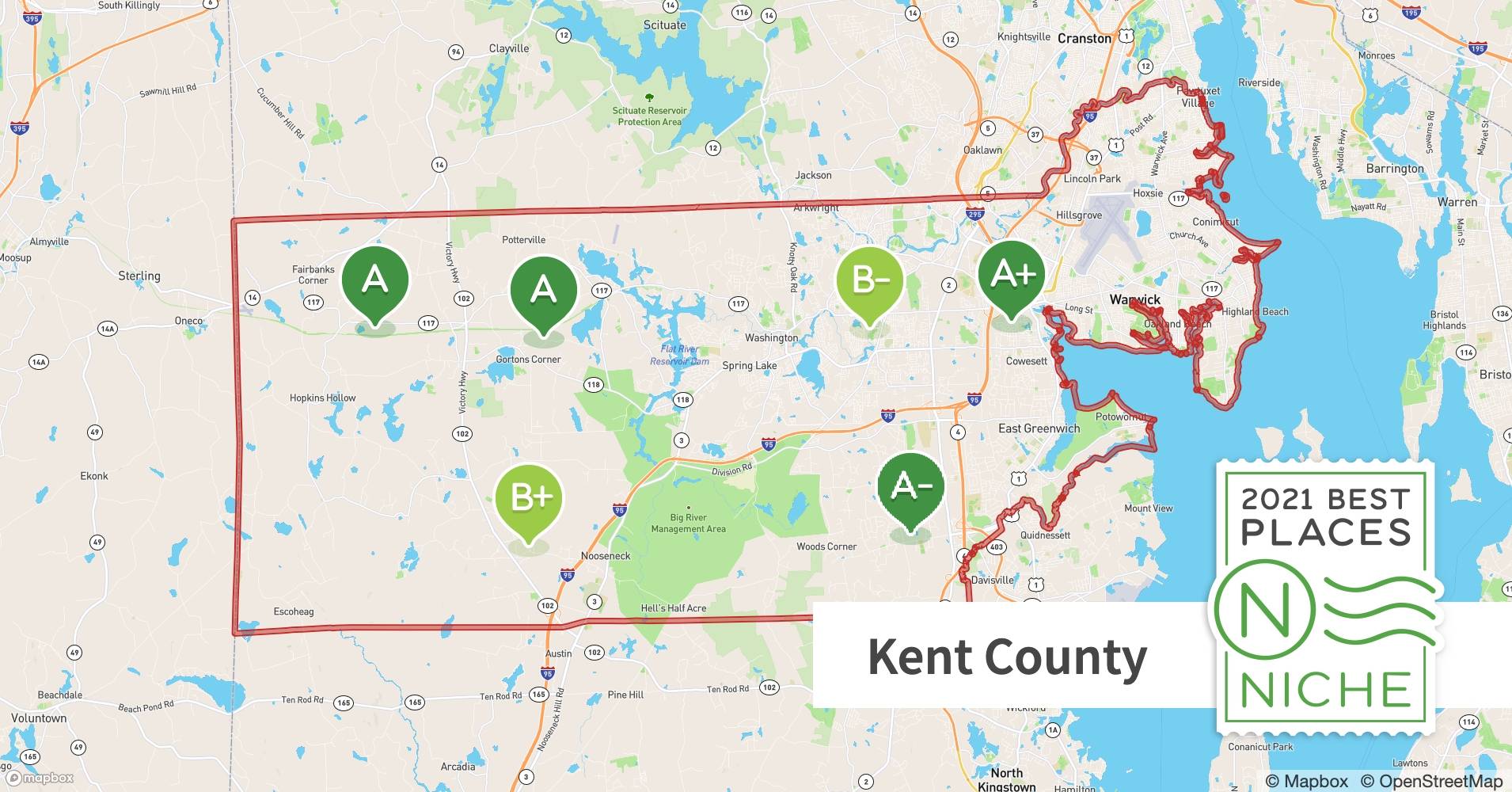 2021 Safe Places to Live in Kent County, RI Niche