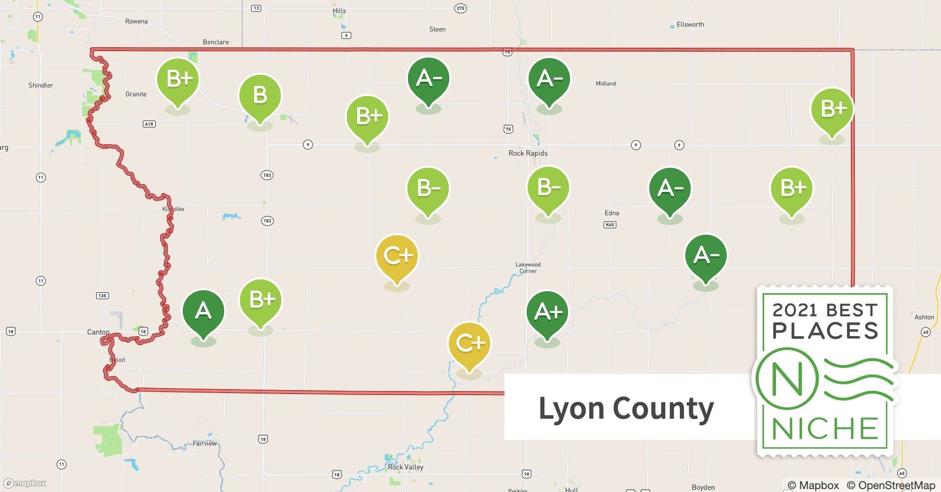2021 Best Places to Live in Lyon County, IA Niche