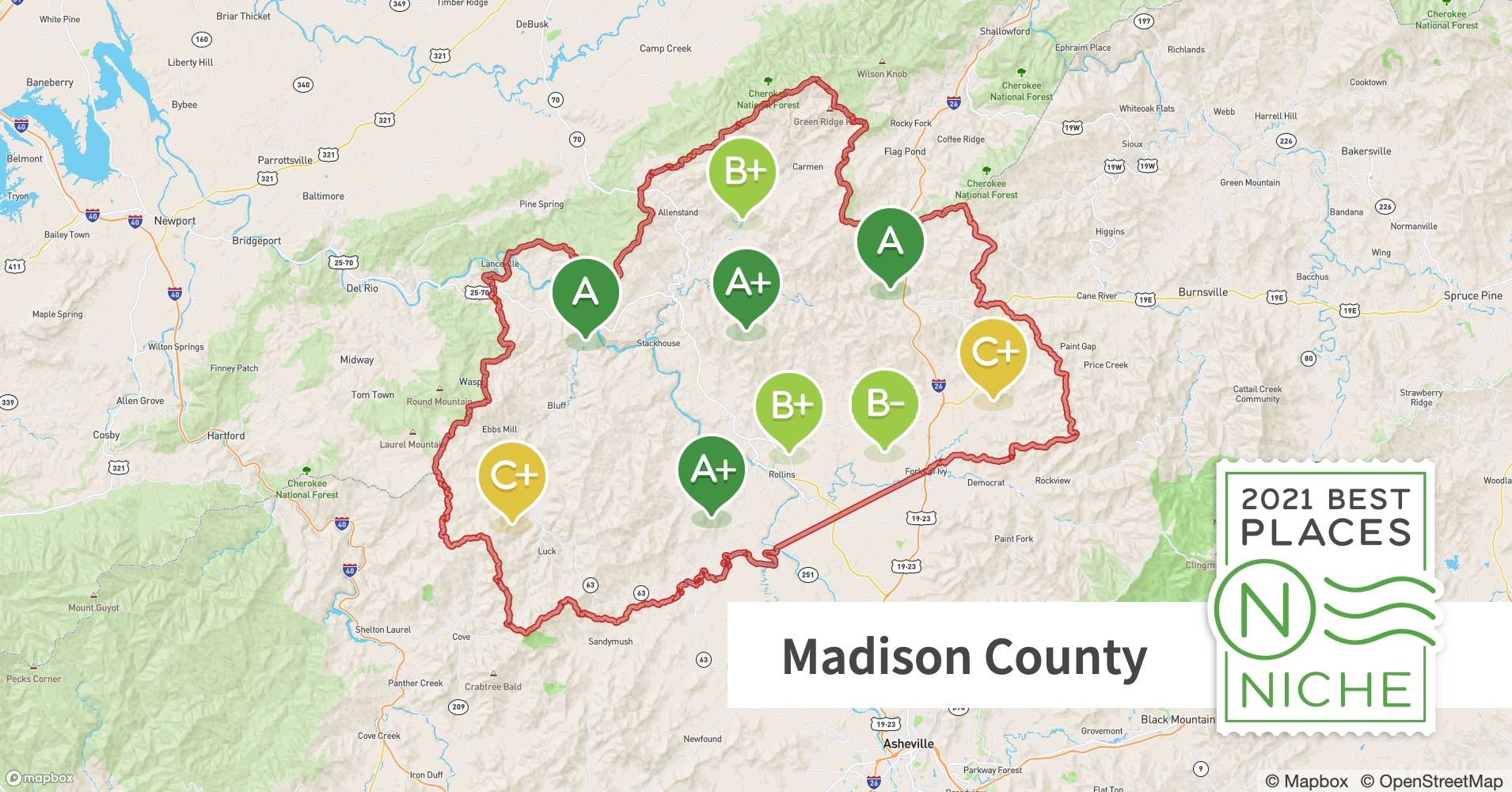 2021 Best Places to Buy a House in Madison County, NC Niche